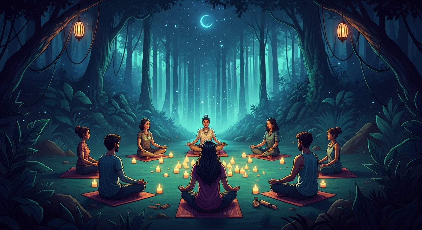 Cercle de présence et de reconnexion intérieure